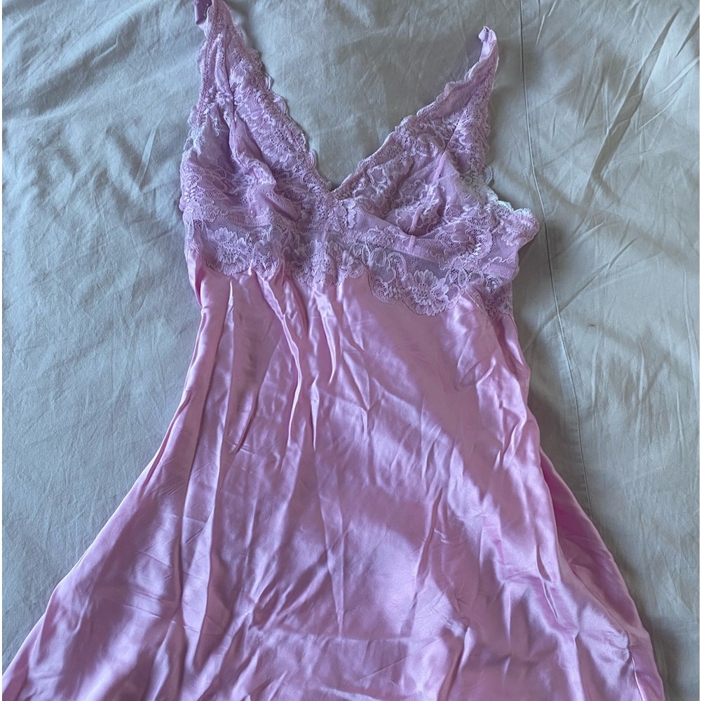 PINK SLIP DRESS